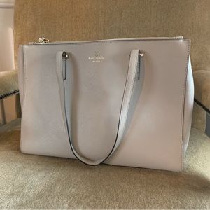 Kate Spade Shoulder Bag - Khaki Canvas - image 1